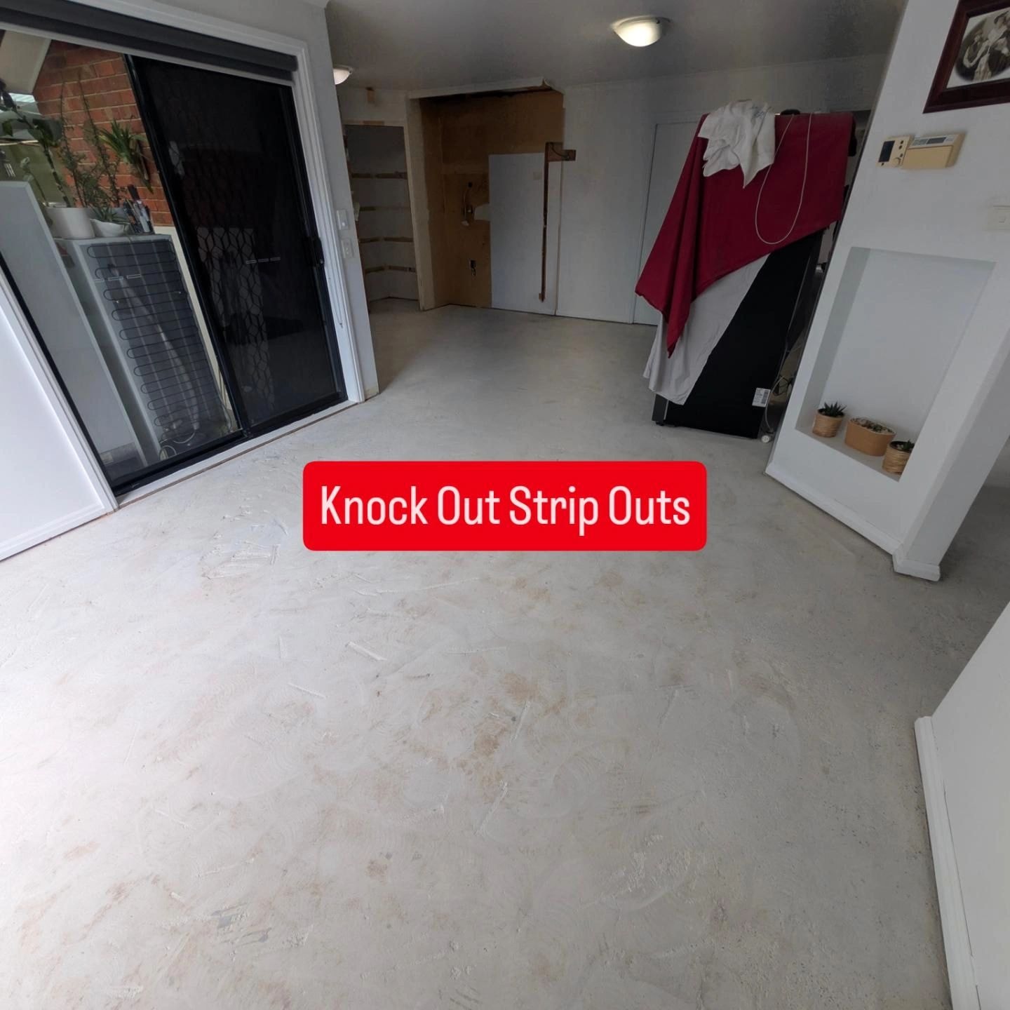 Empty garage interior